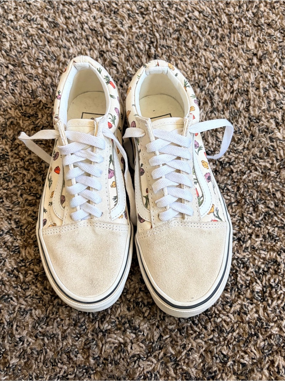 Vans Old Skool Floral Marshmallow